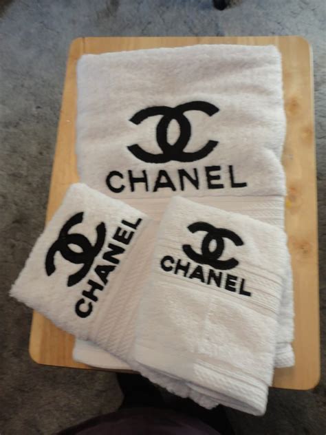 chanel inspired bath towels|chanel body wash for men.